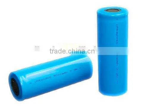 32900 Rechargeable LiFePO4 3.2V 5500mAh battery cell for energy
