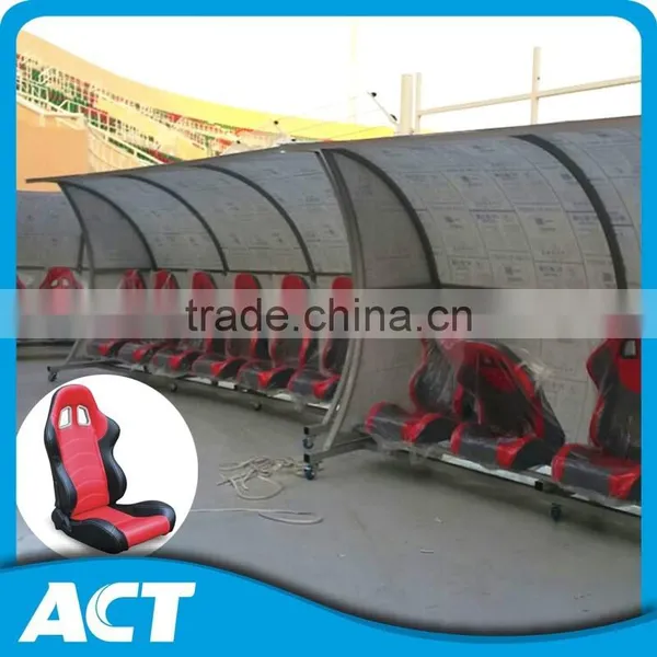 Moveable Football Dugout With Branding for Home and Away Team photo-3