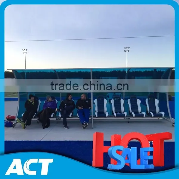 Moveable Football Dugout With Branding for Home and Away Team photo-2