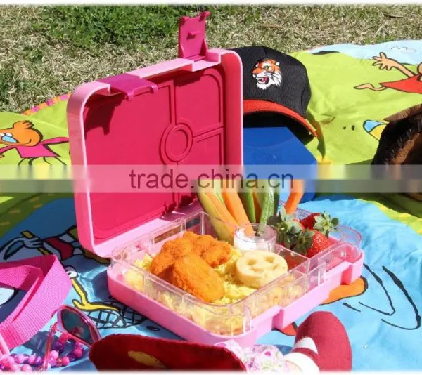 Best Selling High Quality 4 Compartment Children Picnic Lunch Box photo-5