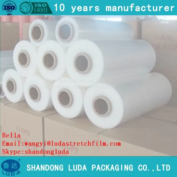Factory Wholesale Anti Tear Machine Plastic Packaging Stretch Wrap Film Roll photo-4