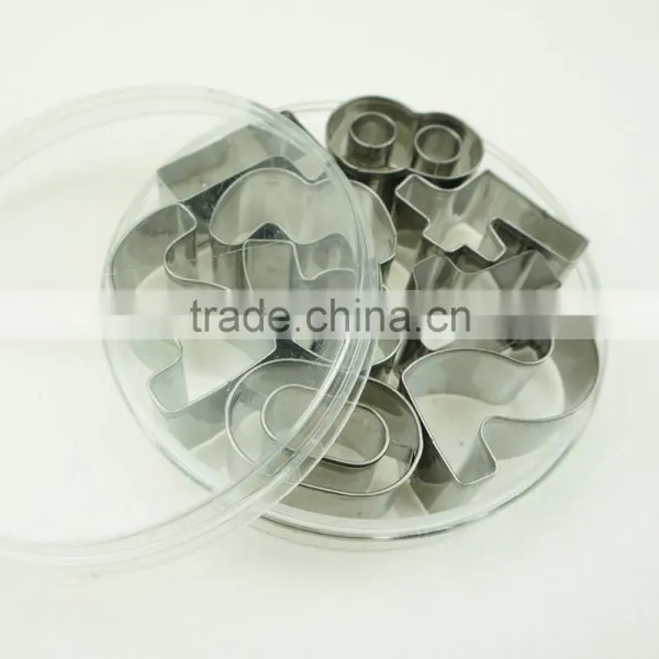47100 9pcs Number Shape Cake Cookie Cutter ,fondant Cake Decorating Tools photo-4