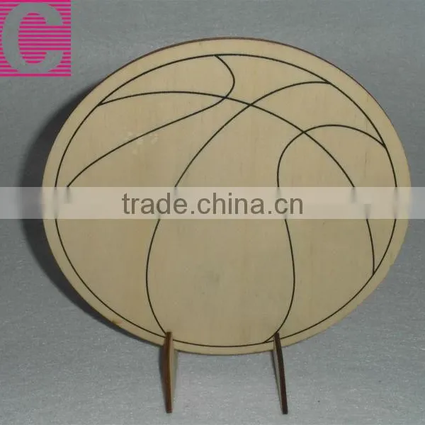 Hot Selling DIY Wood Ball Painting, Wooden Toy Painting photo-3