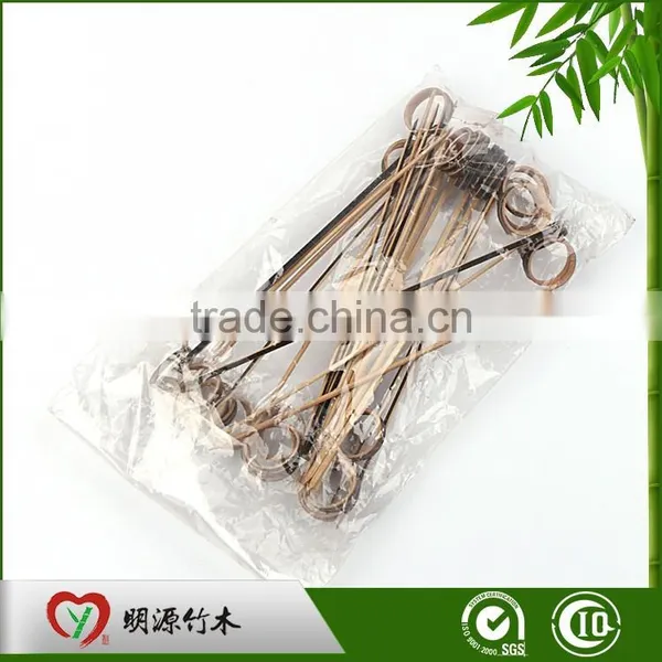 Custom Art Eco-friendly Natural Decoration Small Twist Mini Bamboo Skewer photo-4