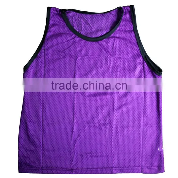 Mesh Fabric Sportswear Manufacturer Men / Women Multiple Colors Scrimmage Training Vests In Bulk photo-2