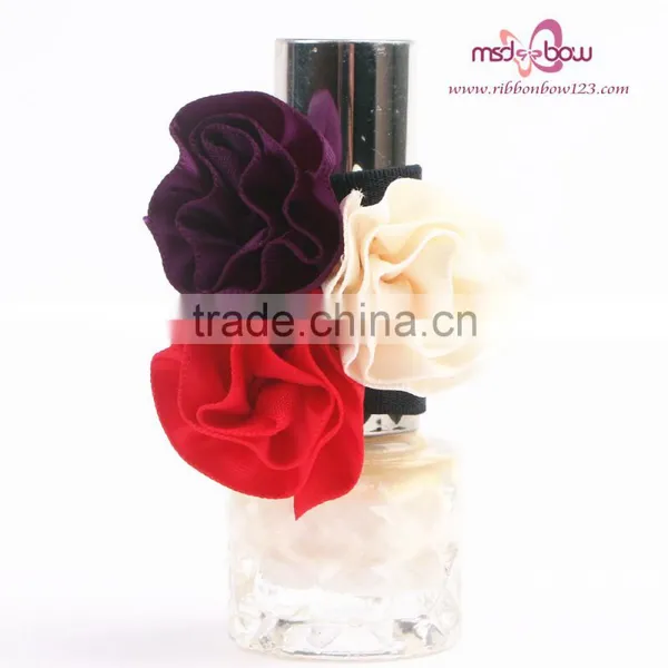 Latest Nail Art Designs Bottle Decoration Ribbon Flower photo-4