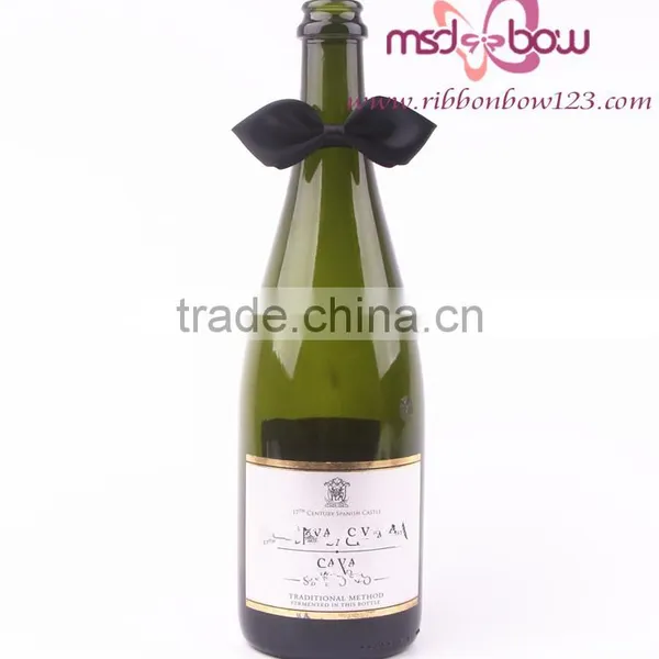 Satin Bottle Decoration Ribbon/wine Bottle Neck Decorative Bows/twist Tie Bows photo-6