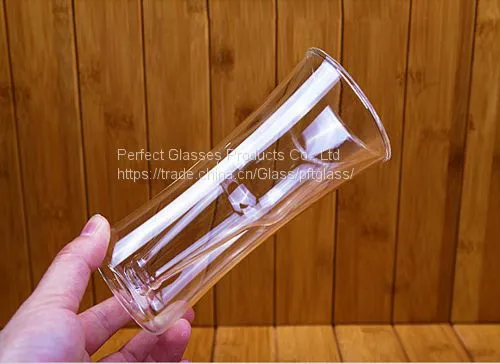 Handmade Glass Mug Customized Double Wall Beer Mugs photo-3