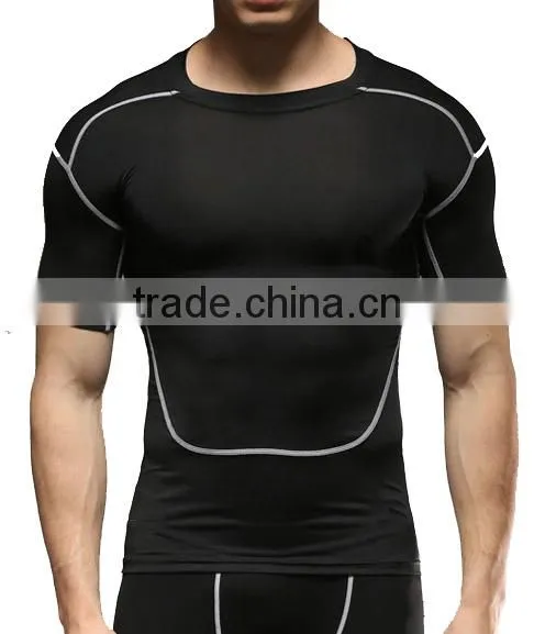 Round Neck Mens Shirts Latest Clothing Shirt Designs for Men 2017 photo-2
