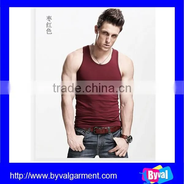 Mens Blank Tight Athletic Tank Top Wholesale photo-4