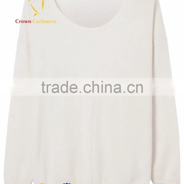 New Products 100% Cashmre Women Knitted Sweaters Pullover photo-2