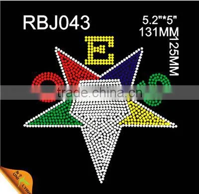 Fashino Rhinestone Heat Transfer for Jeans photo-5