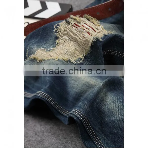 Men Ripped Jeans Wholesale Jeans Pants Top Design Trousers photo-5