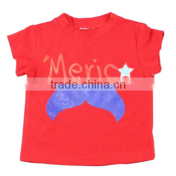 High Quality Wholesale Colorful Baby Clothes/organic Baby Clothes/baby Girl Summer T-shirt photo-2