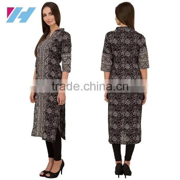 Fashion Clothing Indian Fancy Kurta Designs For Women photo-2
