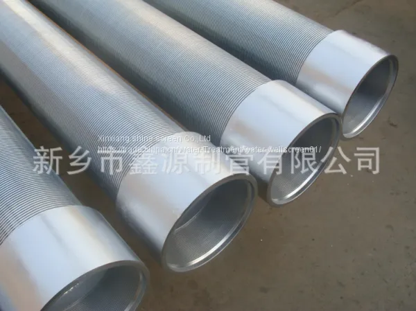 Stainless Steel Johnson Vee Wire Welded Water Well Screen