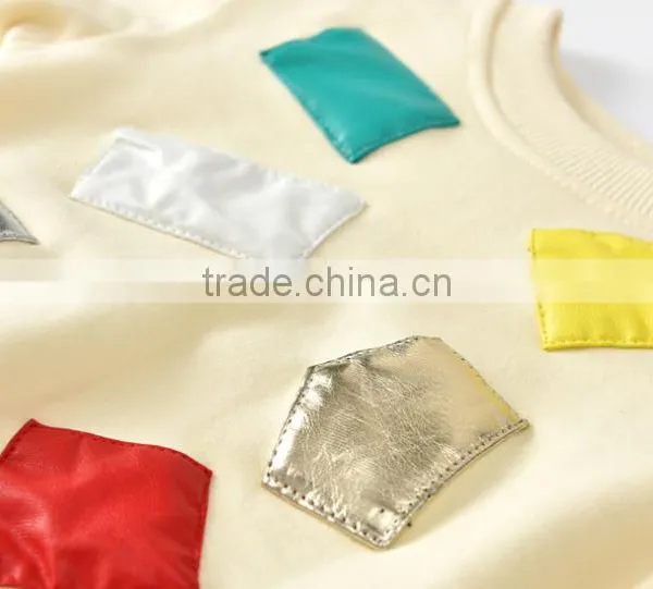 B22637A Autumn New Fashion Thickened Cotton Fleece Long Sleeved Children's Sweatshirt photo-6