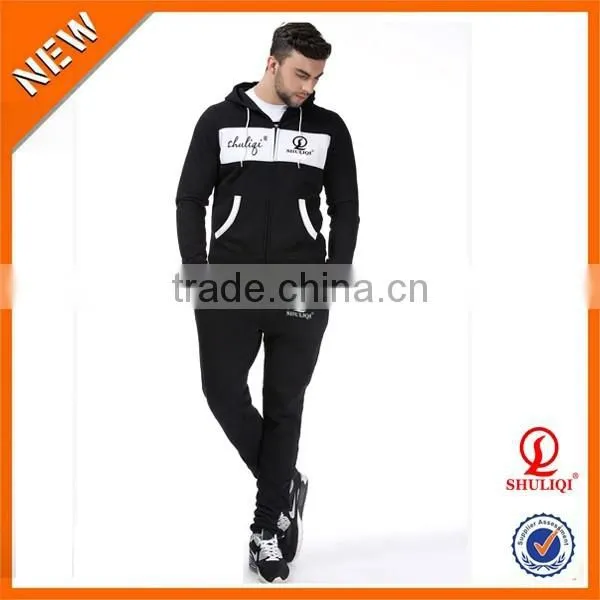 Men Tracksuits Sets Caual Sport Hoodie Fleece Jogging Sweatshirts Training Clothing photo-3