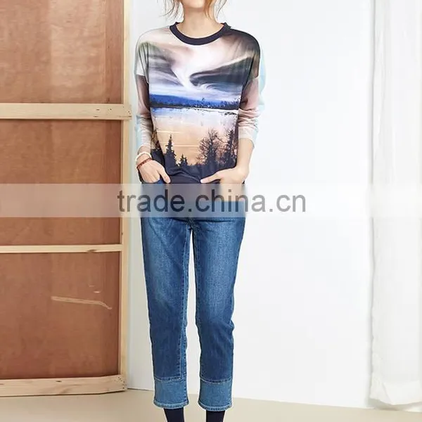 Promotional High Quality Women Sublimation Tshirt Wholesale Customized Tshirts photo-2