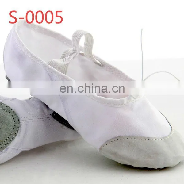 ANNASHI 2012 Good Quality Pink Soft Ballet Shoes Training S-0005