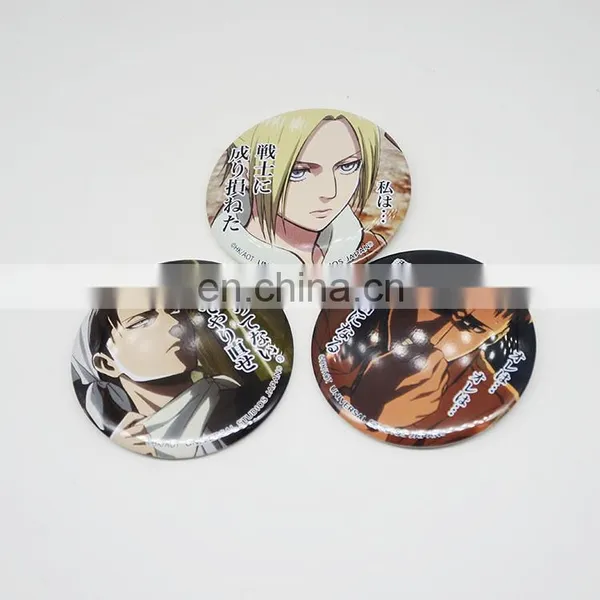 Personality Tin Metal Round Button Pin Badge photo-6