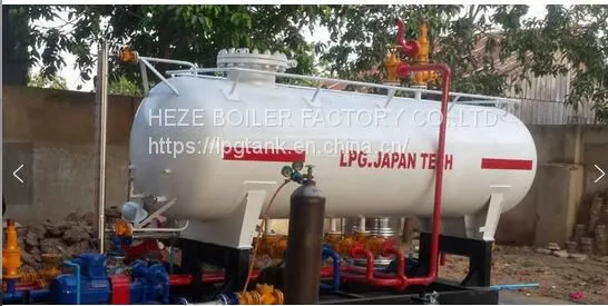 Gas Filling Station 10cbm Lpg Skid Station 5m3 Lpg Gas Plant for Nigeria photo-2