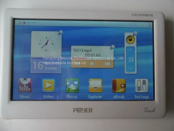 Brand New `ployer P299T `4.3 Inch MP5 Player HD Videos 720p High Quality Free Shipping photo-2
