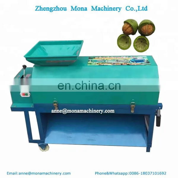 Fresh Walnut Peeler|Fresh Walnut Peeling Machine|Green Walnut Skin Removing Machine photo-3
