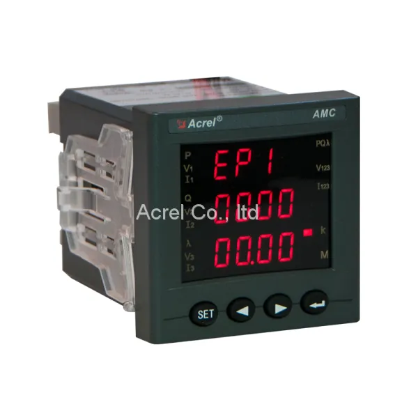 Acrel Amc72-e4-Kc 3 Phase Programmable Panel Energy Meter With Rs485 photo-3