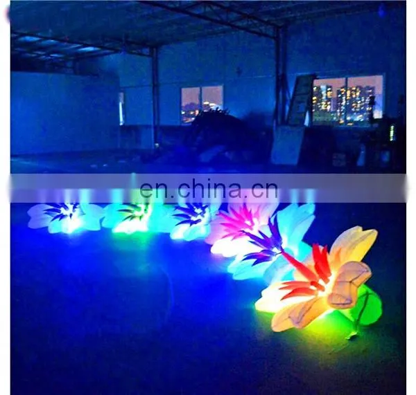 Colorful LED Inflatable Flower ,Inflatable Flower Chain,Inflatable Flower Rope For Wedding And Party Event photo-5