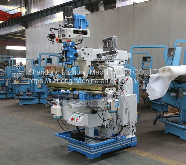 4HW 5HW Universal Radial Knee Type Turret Milling Machine photo-4
