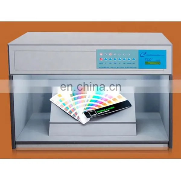 4 Light Sources D65, TL84, UV, F/A D65 Light Booth Color Assessment Cabinet photo-4