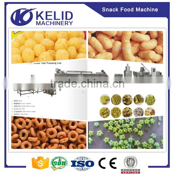 China Supplier High Quality Oishi Pea Snacks Food Machine photo-2