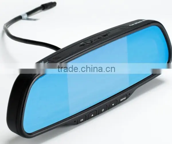 1080P Dual Lens Car DVR Rearview Mirror 5 Inch Car Black Box Vehicle Traveling Data Recorder photo-4