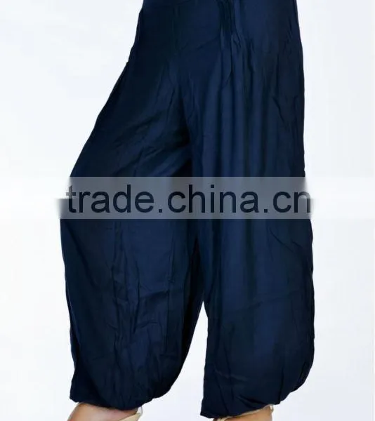 Women Stylish Pure Rayon Multi Color Harem Pants Bottom Trousers