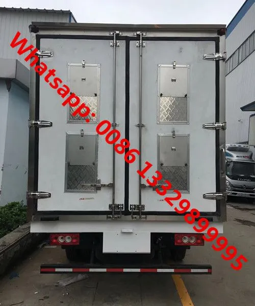 ISUZU Brand 700P Series Day Old Chick Transported Truck for 40,000 Day Old Chicks Broilers Transportation for Hatcheries photo-3