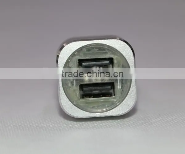 High Class Premium Quality 2.1A Dual USB Output Cell Phone Vehicle Auto Car Charger photo-3