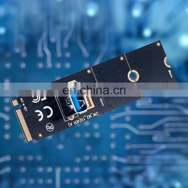 Ngff M.2 M2 Key-m To Usb 3.0 Adapter Converter Card For Pci-e 1x To 16x Riser Card In Stock photo-5
