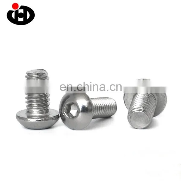 Stainless Steel 304 Hexagon Socket Round Button Pan Head Screws Support Customization photo-3