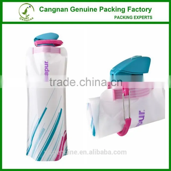 700ml Outdoor Sport Collapsible Water Bottle With BPA Free photo-3