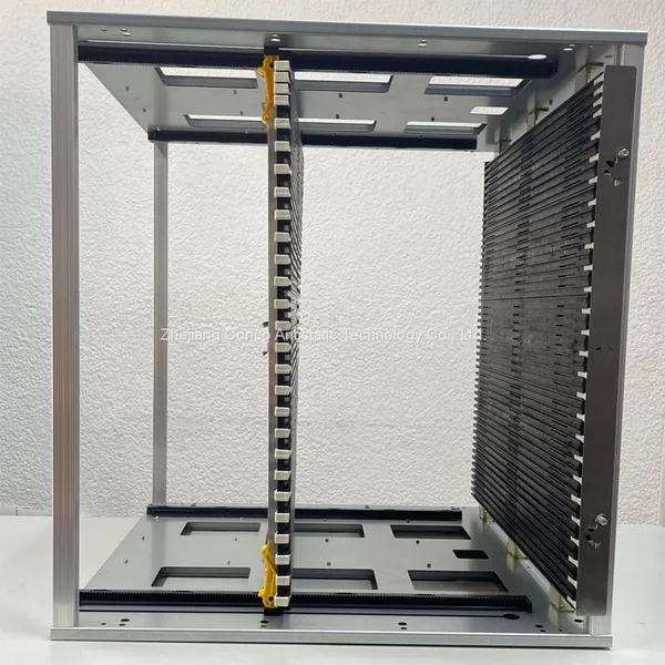 460*400*563 мм стеллажи для SMT-магазинов с двойной емкостью PCB на двух колонках для SMT-лоадеров и разгрузчиков photo-4
