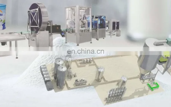 Genyond Factory Manufacture Whole Powder Milk Processing Plant Production Line Milk Power Plant photo-3