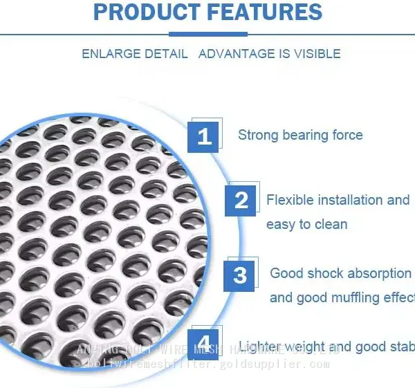 Perforated Plate Perforated Metal Mesh 0.3mm to 10mm Perforierte Platte /perforierte Platte /لوحة مثقوبة Stainless Steel Punched/Aluminum photo-5