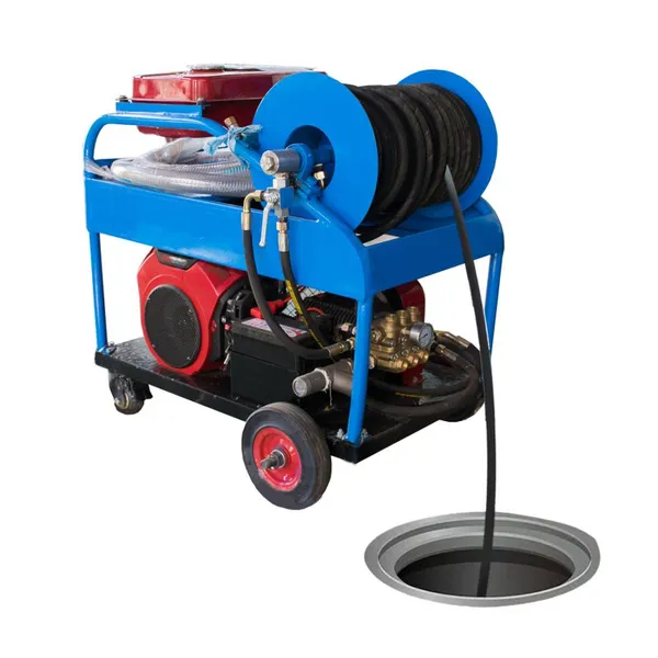 Professional High-pressure Cleaning Equipment Dredging Machine Water Jet Sewer Cleaning Machine Drain Jetting Machine