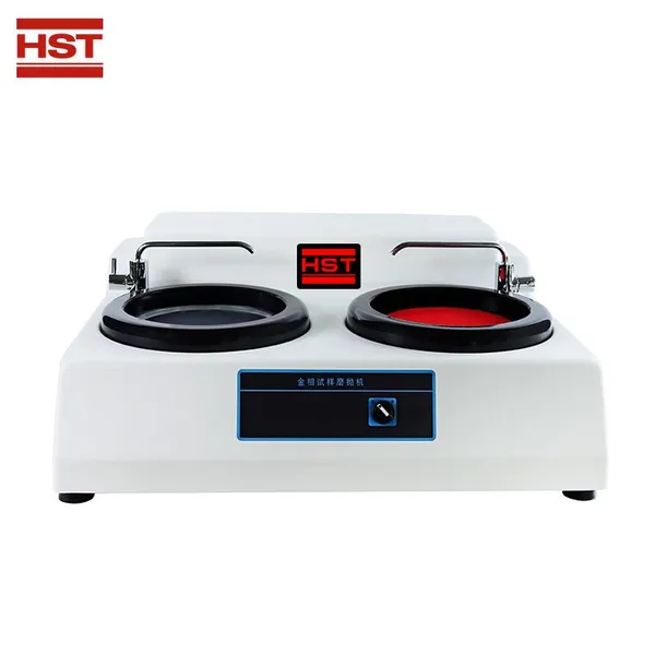 HST-MP2 Double-Disc Manual Grinding and Polishing Testing Equipment Machine With 1-Year Warranty photo-4