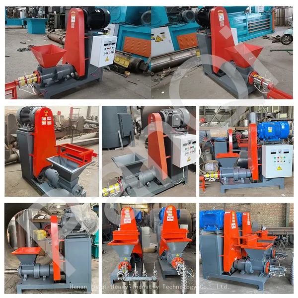 Charcoal Making Machine Coal Dust Briquettes Machine Biomass Briquette Machine photo-2