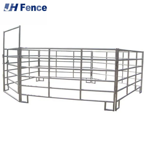 Farm Animal Rail Fence Panel for Cattle Corral and Livestock Yard photo-3