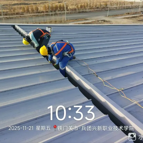 Steel Roof System Steel Structure Standing Seam Heat Insulation Leakproof