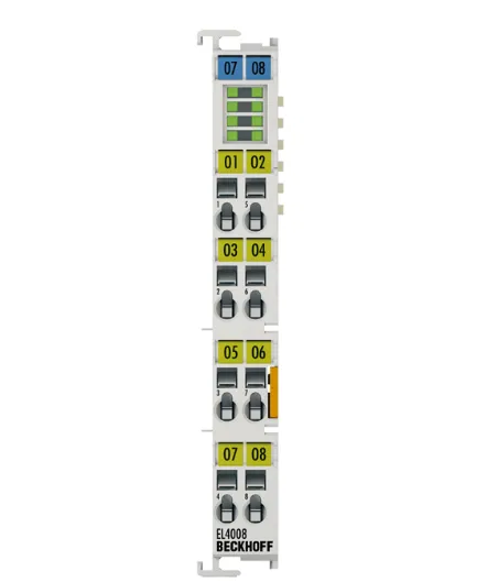 BECKHOFF EL4008 EtherCAT 8-канальный аналоговый выходной модуль 0-10В промышленной автоматизации ввода/вывода