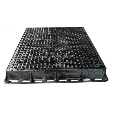 Jingdong Factory Specialized in Production En124 D400 E600 F900 Ductile Iron Black Durable Manhole Cover